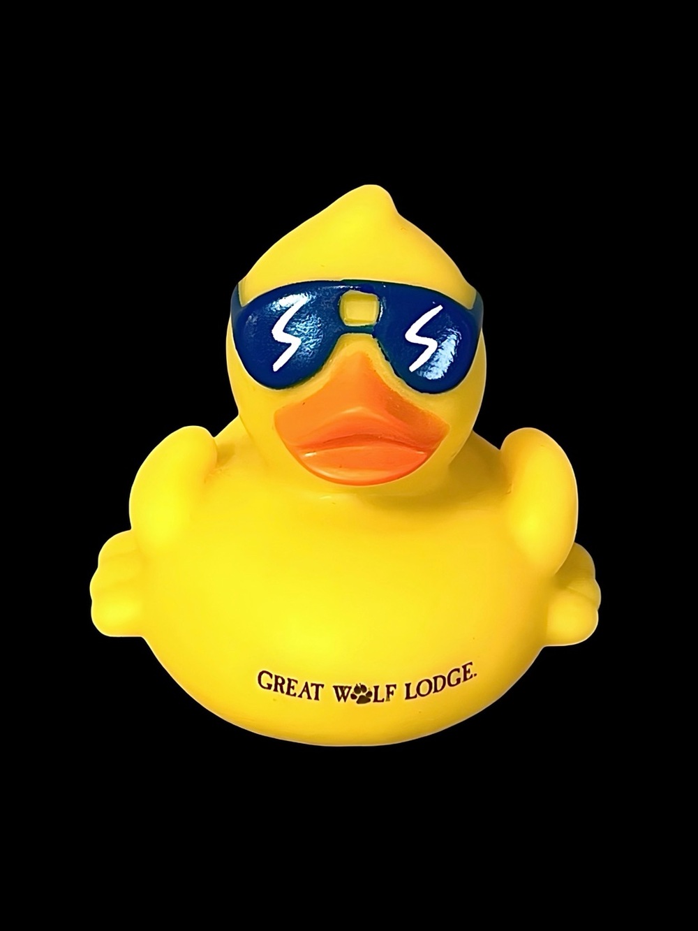 Yellow and Blue Great Wolf Lodge Rubber Duck